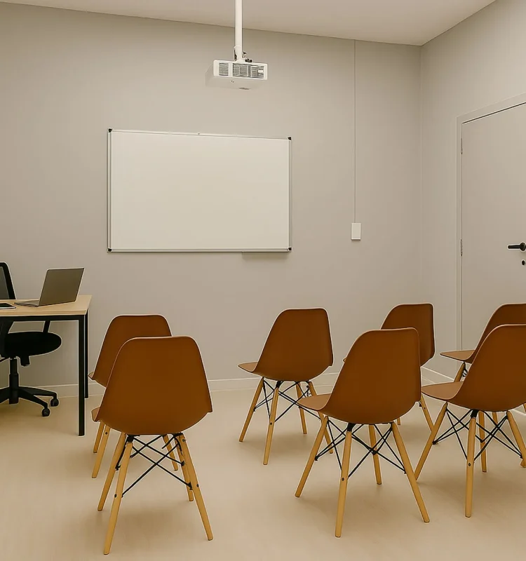 Sala de Curso - Bellure Coworking
